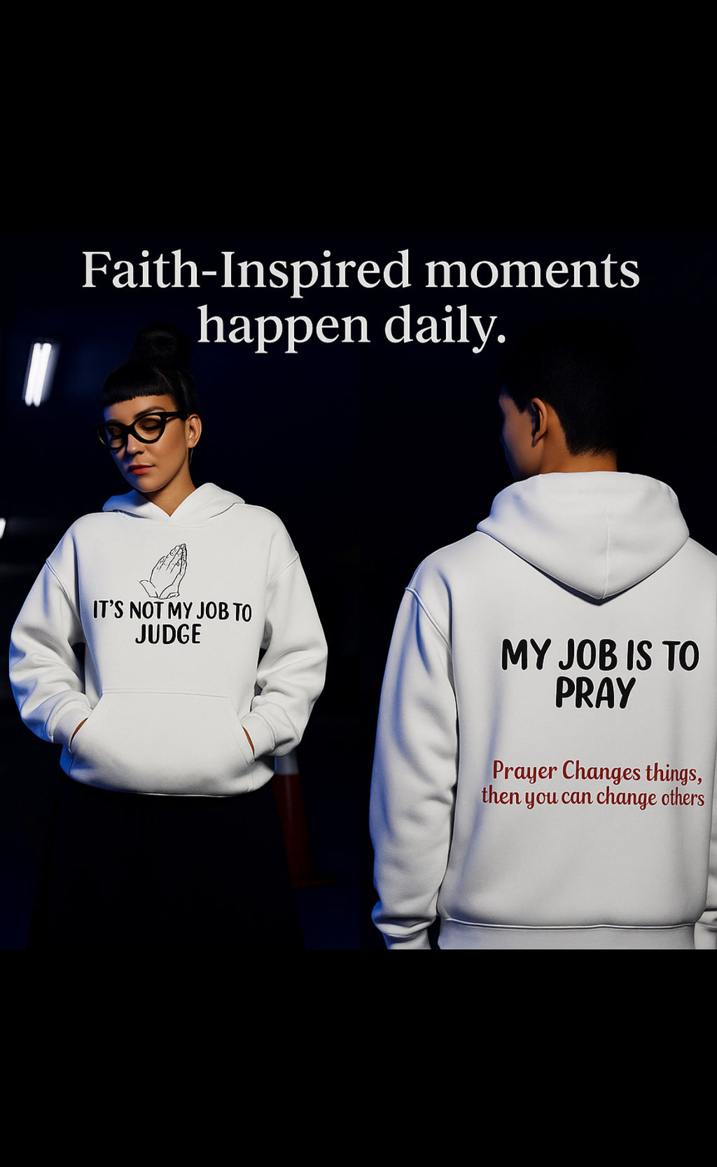 It's Not My Job to Judge, My Job Is to Pray- Hoodie