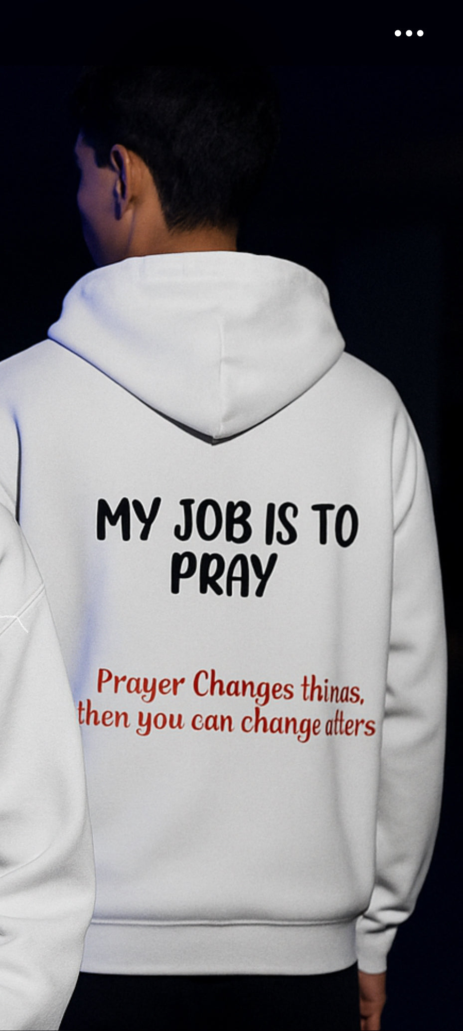 It's Not My Job to Judge, My Job Is to Pray- Hoodie