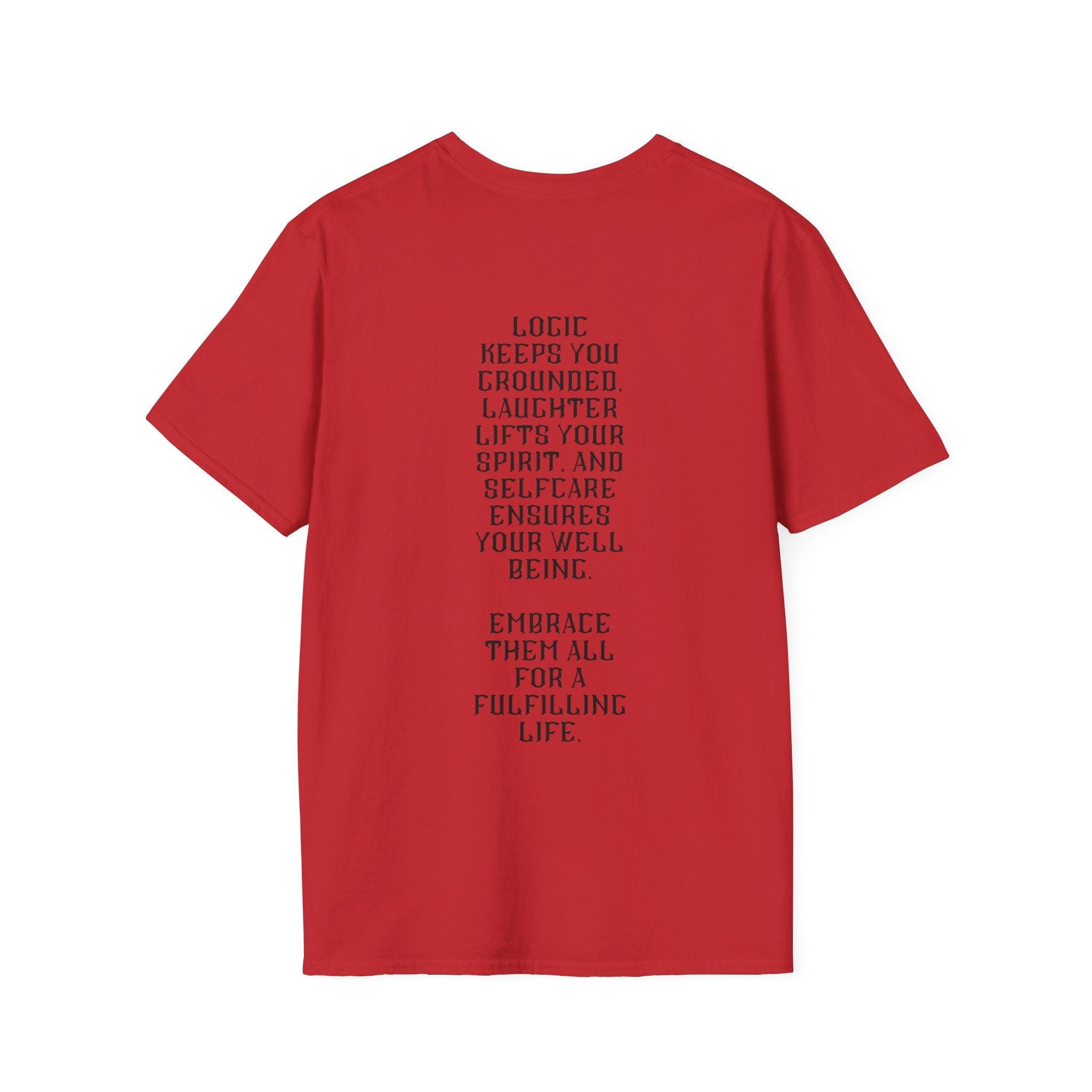 Harmony in Balance Tee — Self Care Laughs & Logic