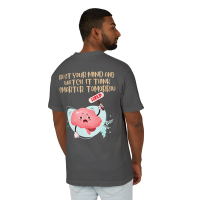 Overthinking Survival Kit Tee- Relatable Humor Meets Self-Care