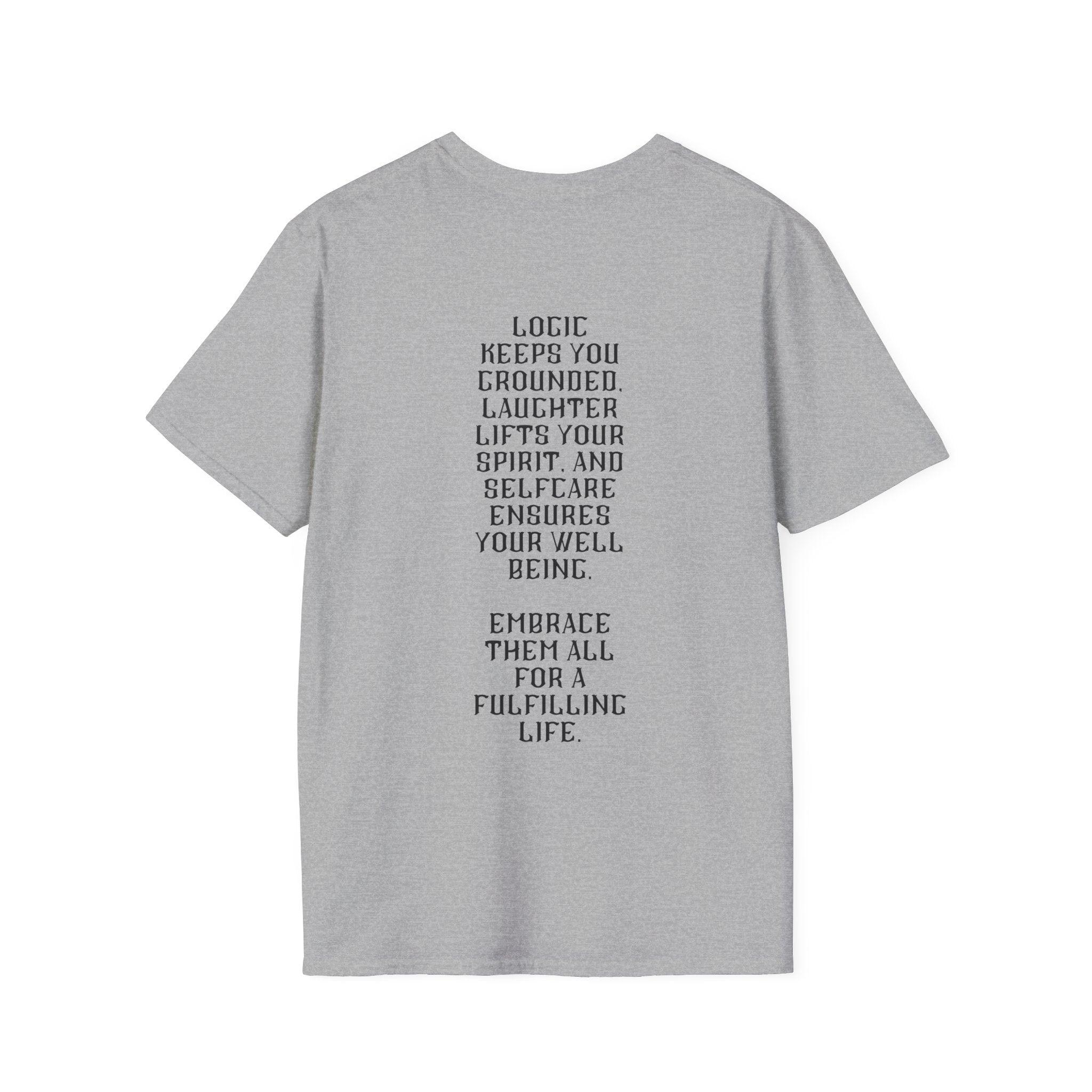 Harmony in Balance Tee — Self Care Laughs & Logic