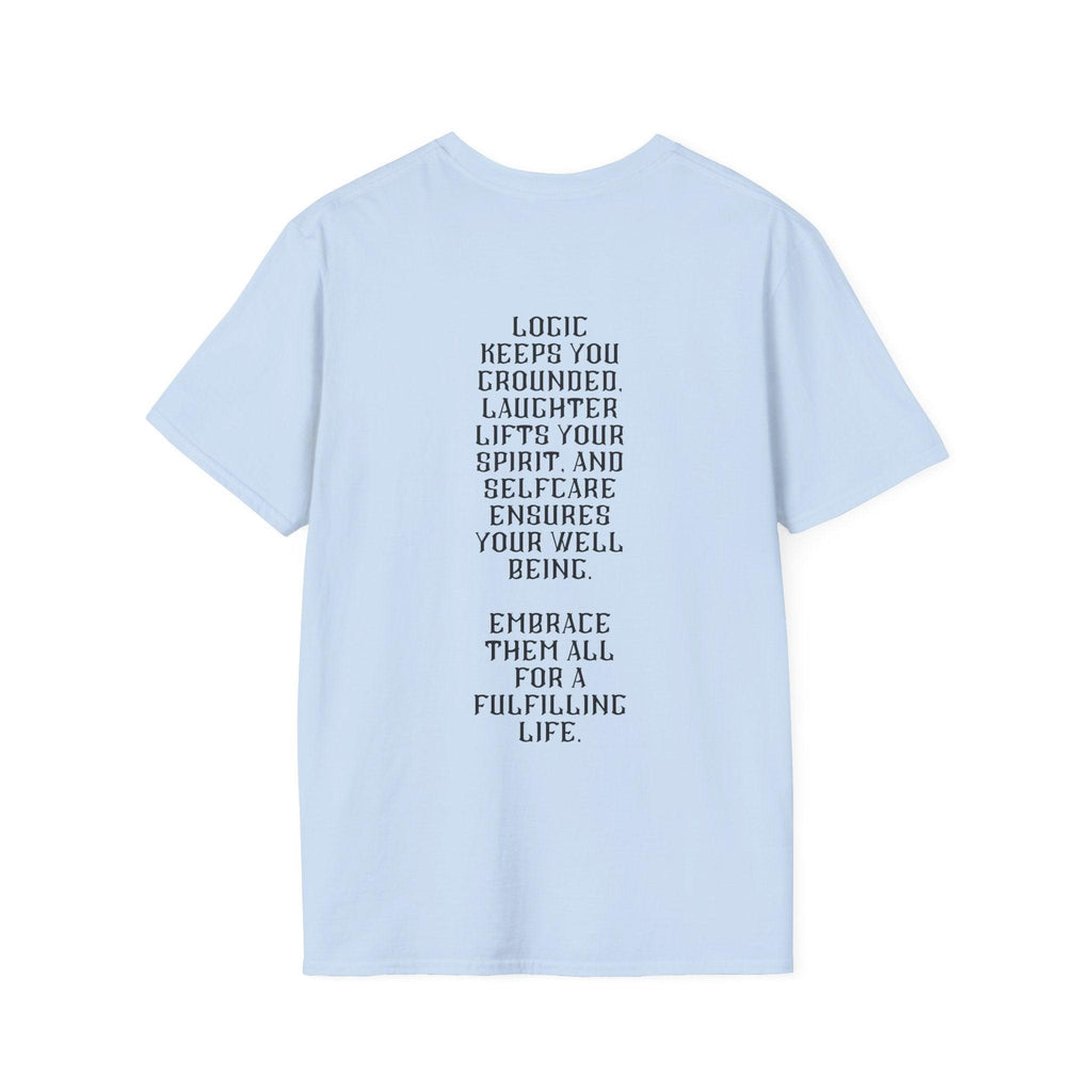 Harmony in Balance Tee — Self Care Laughs & Logic