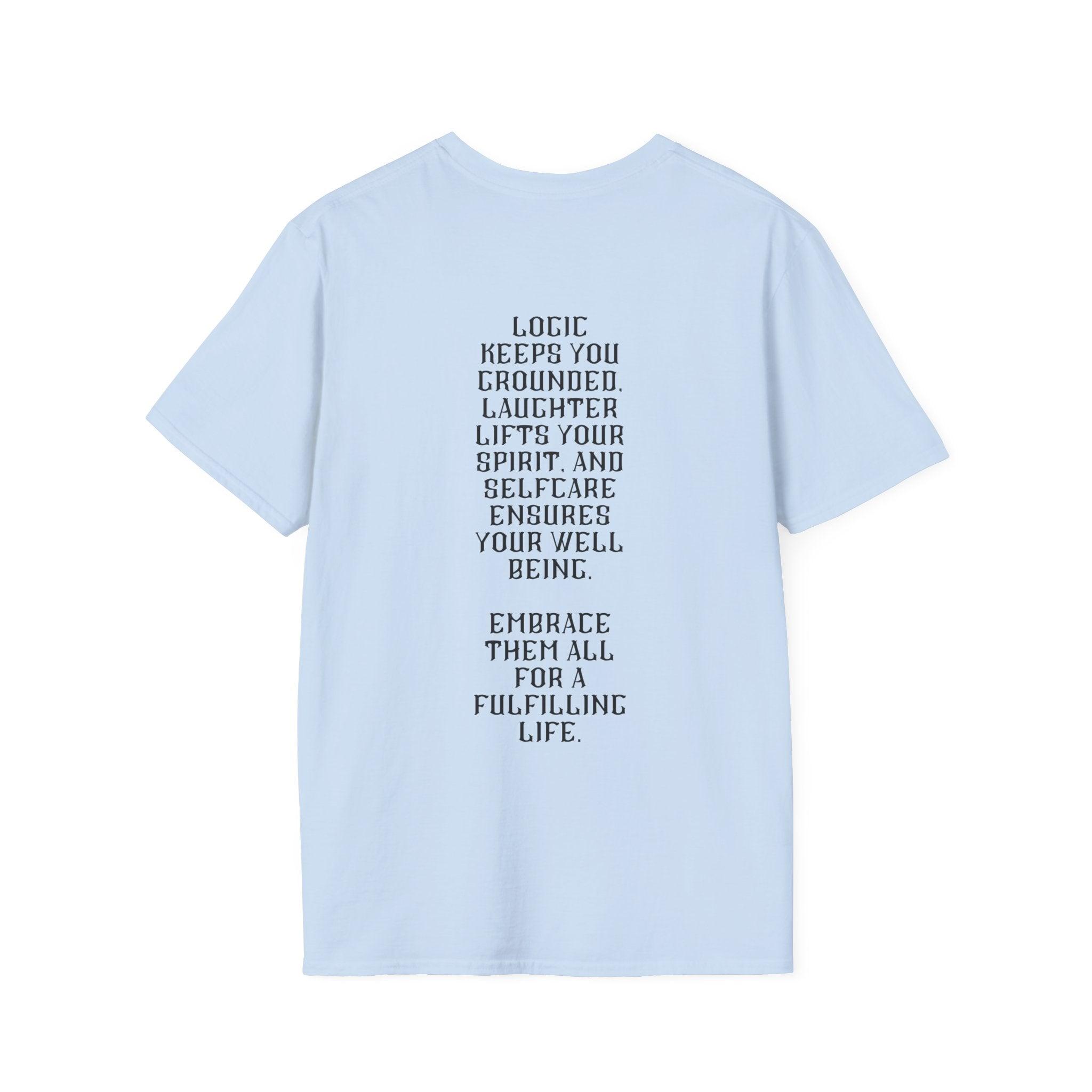 Harmony in Balance Tee — Self Care Laughs & Logic