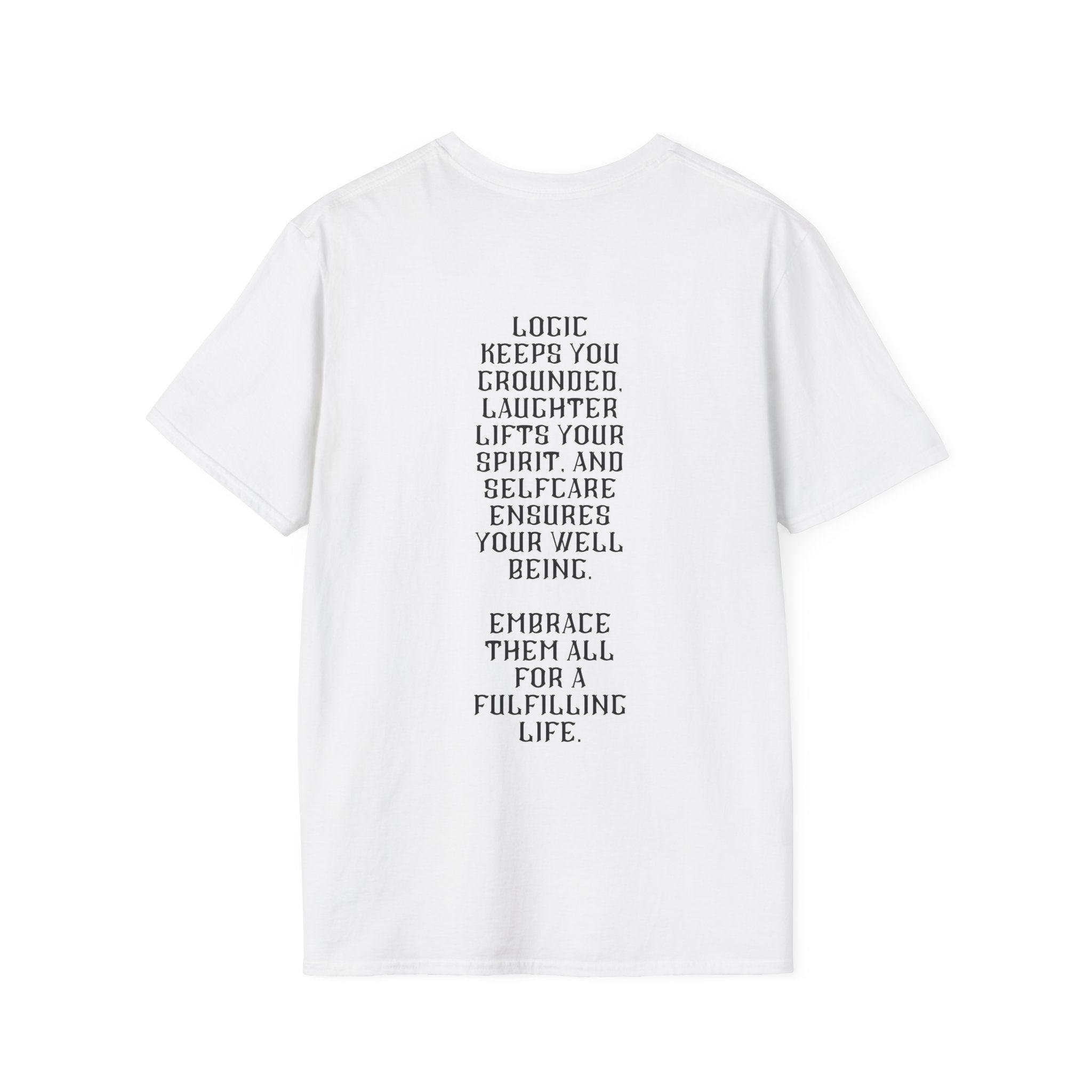 Harmony in Balance Tee — Self Care Laughs & Logic