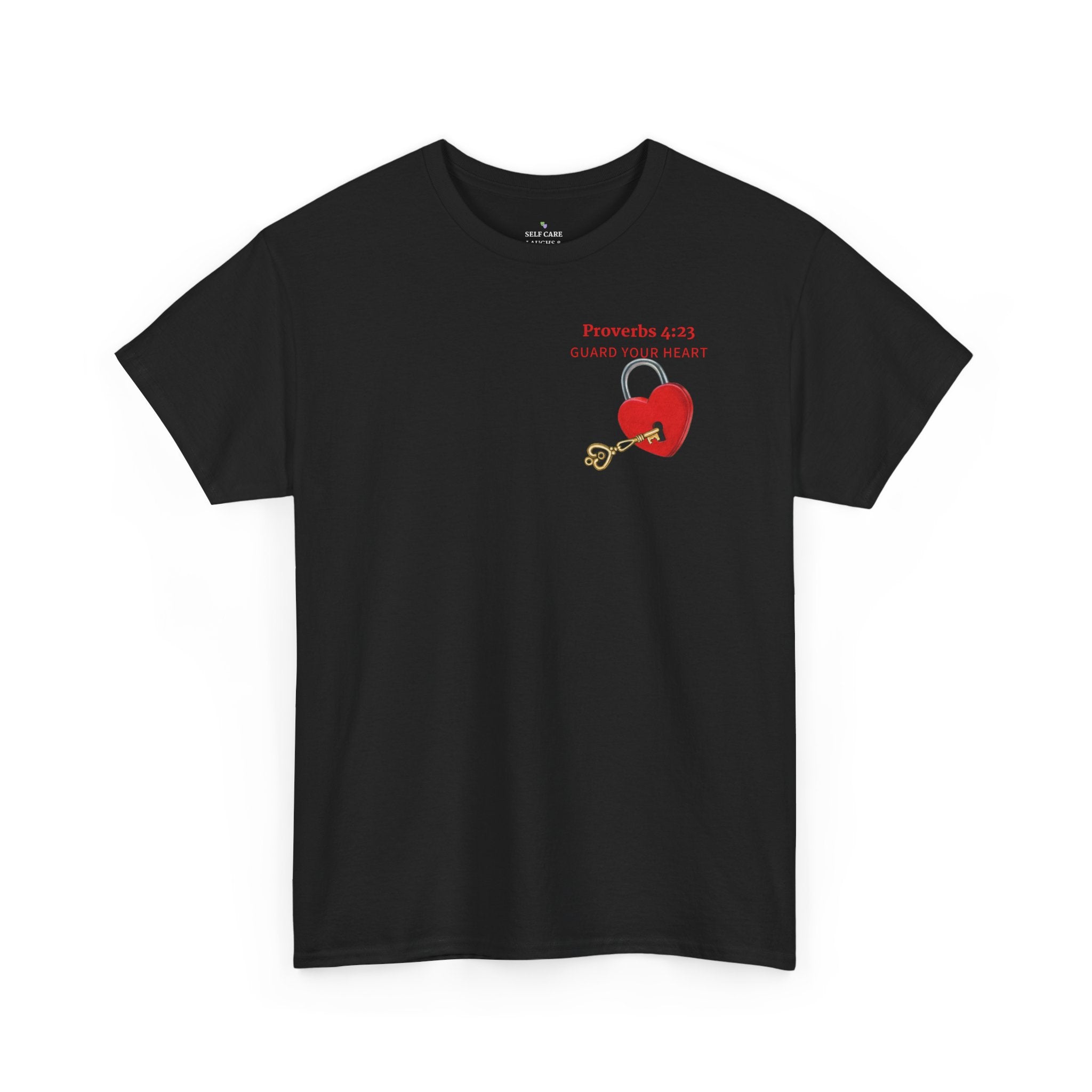 Guard Your Heart — Proverbs 4:23 Faith Tee