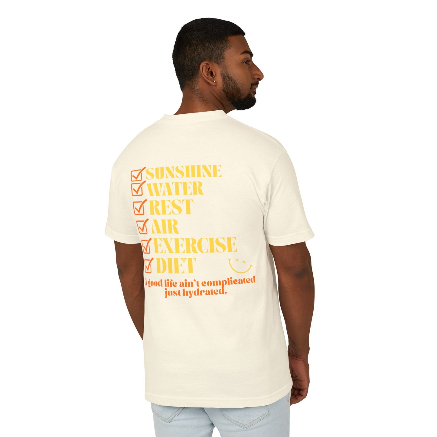 Simple Habits, Strong Life motivational Tee