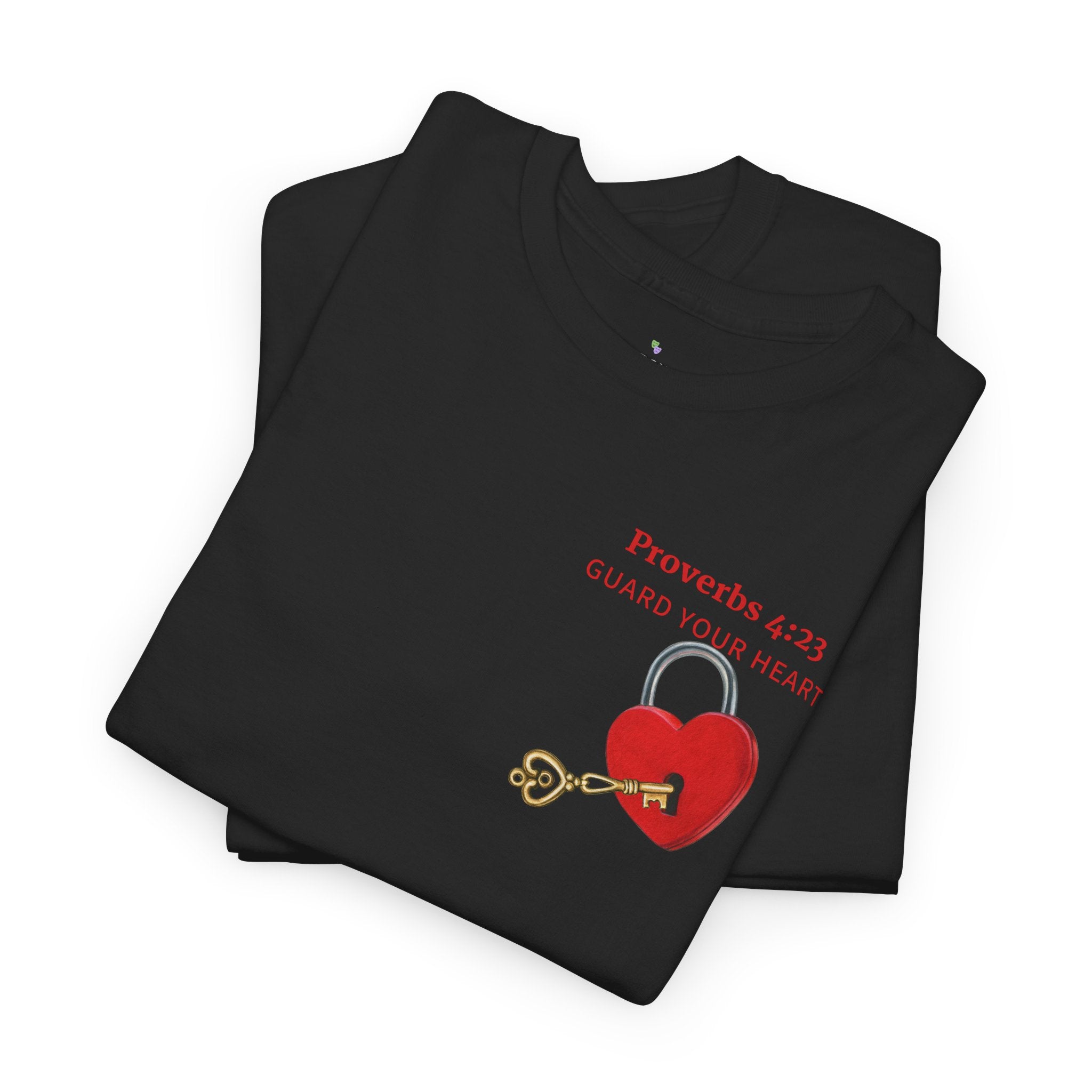 Guard Your Heart — Proverbs 4:23 Faith Tee