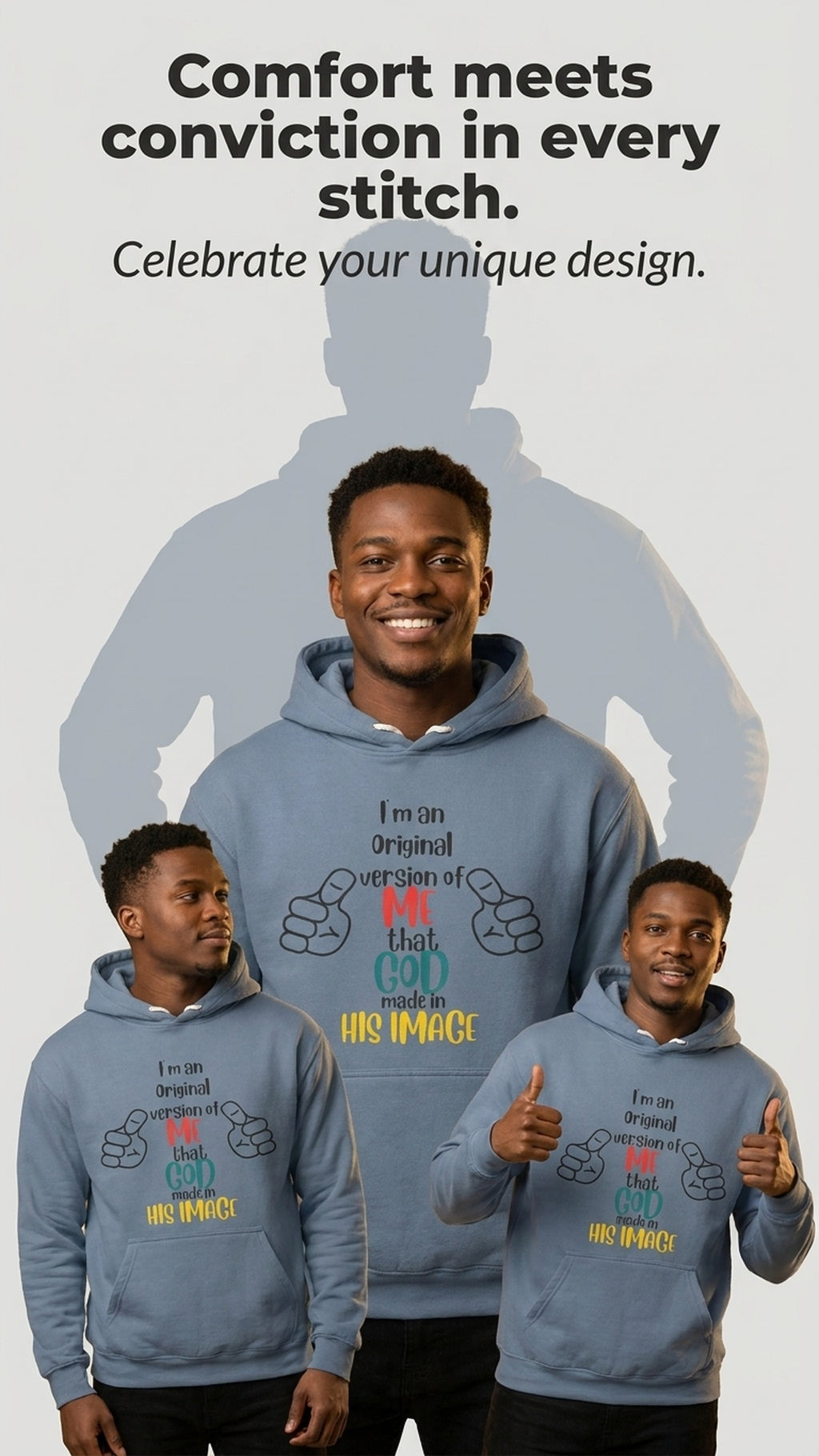 Original by Design: Lightweight No Pocket Hoodie