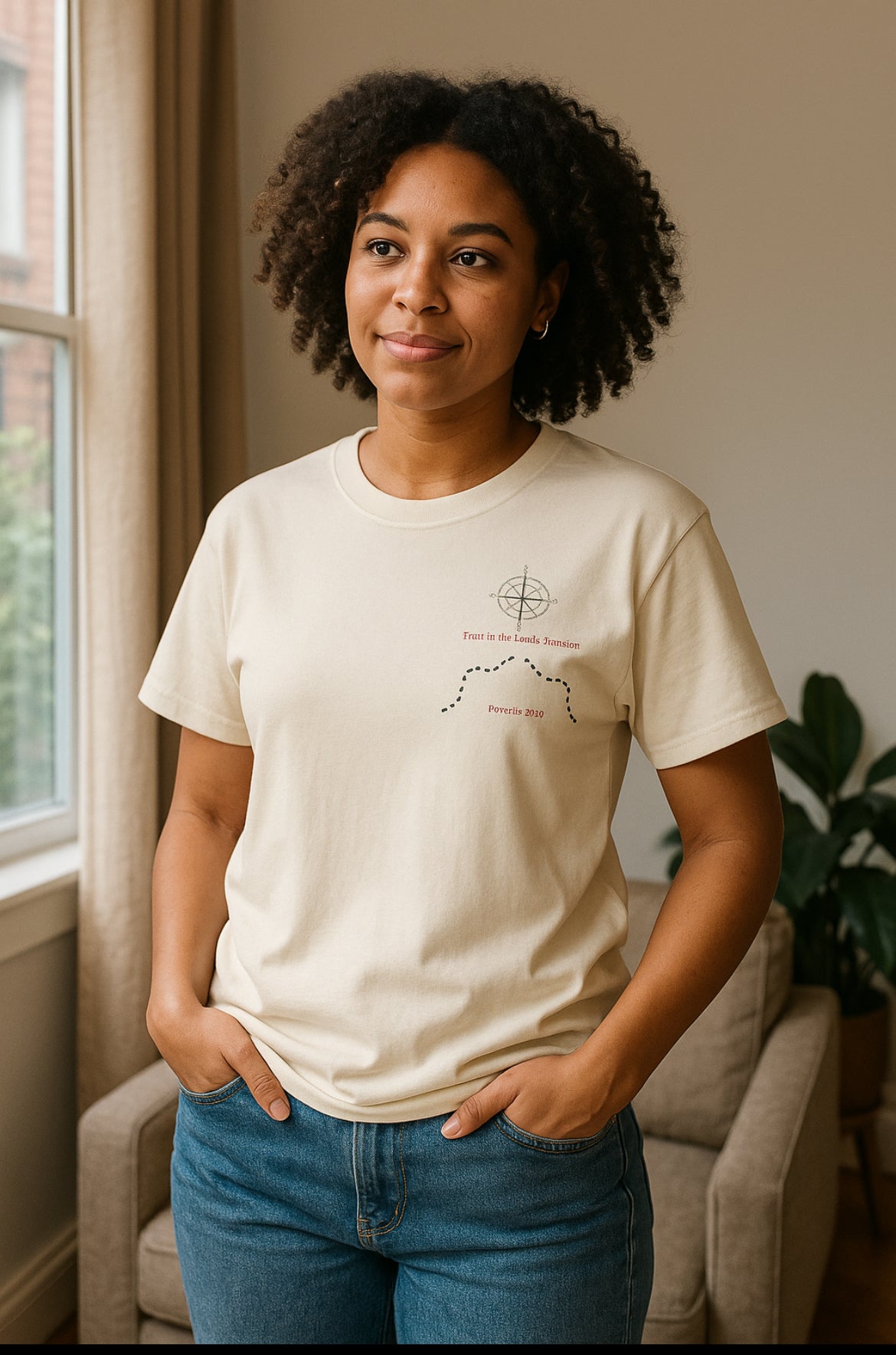 Proverbs 3: 5-6 Tee Shirt; Finding your direction in life