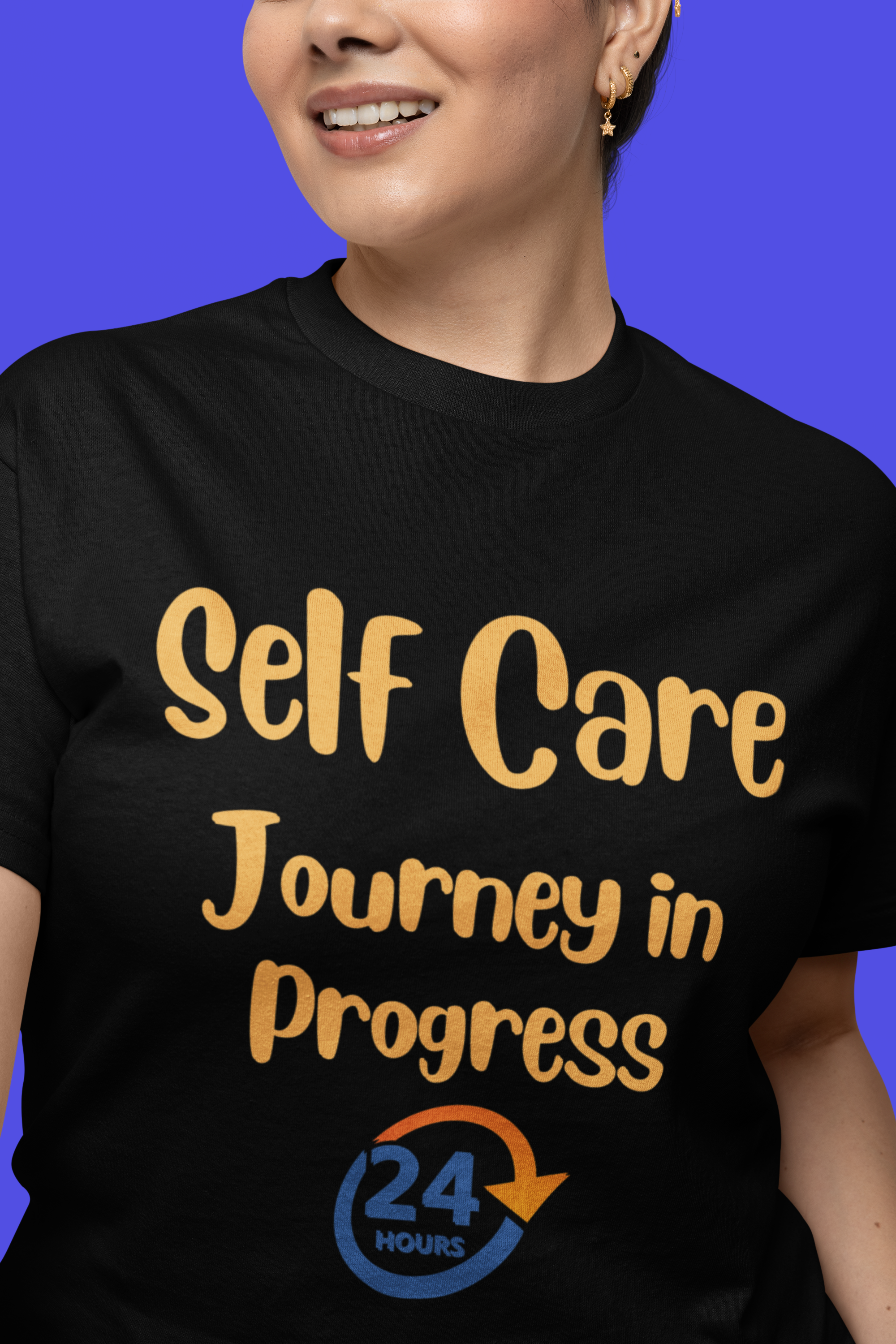 Self Care Journey in Progress Tee