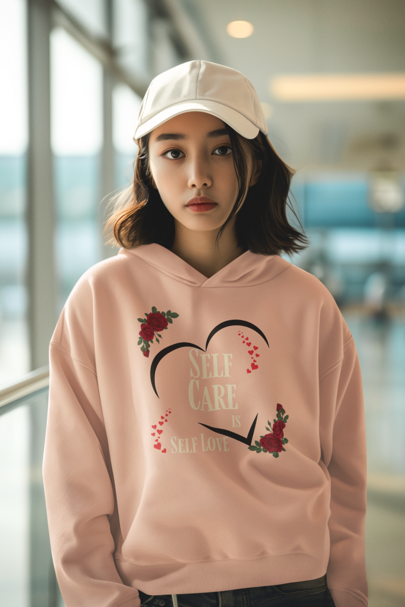 Self Care is Self Love No pockets Hoodie