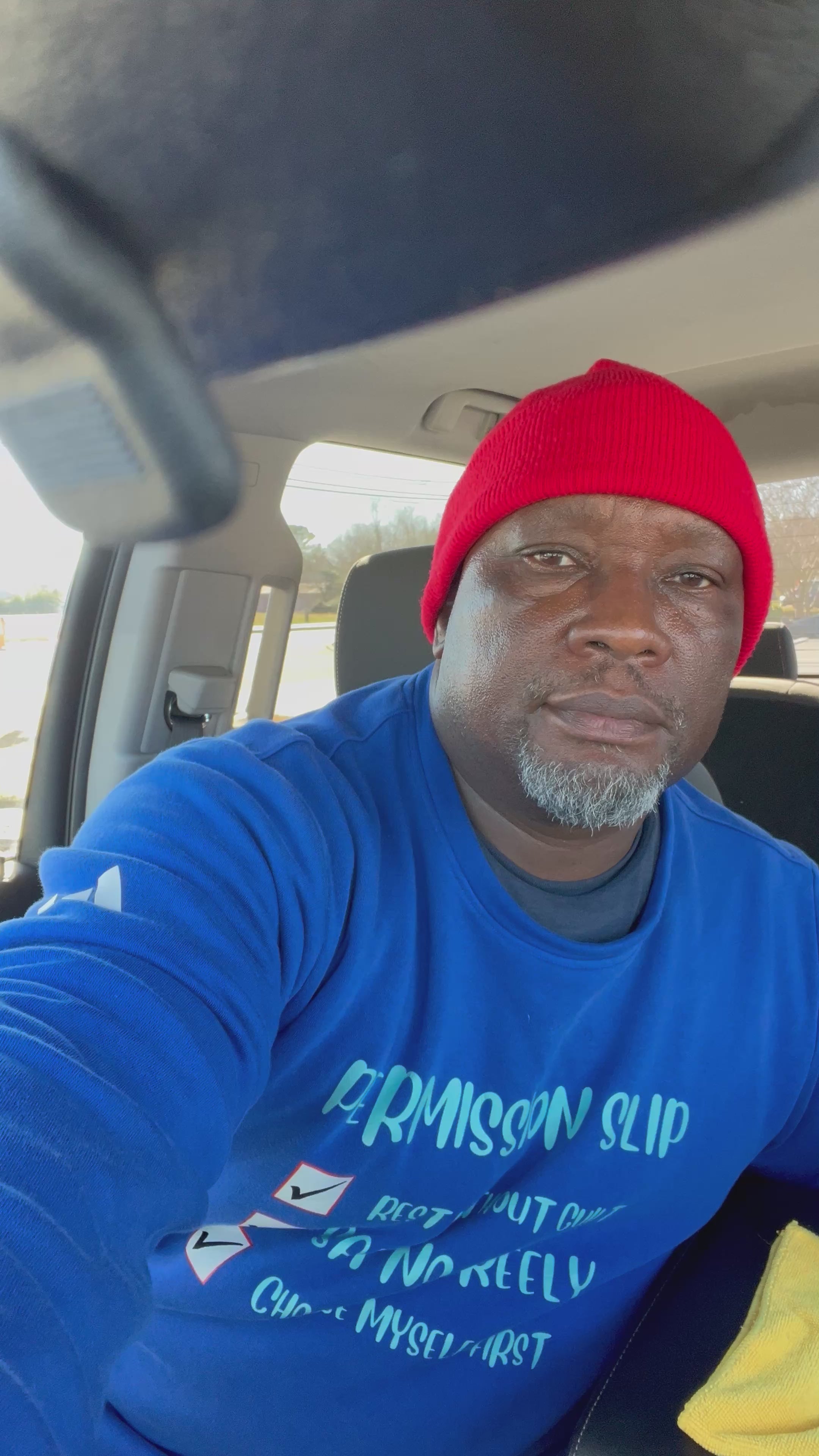 Adidas- Permission Slip Long Sleeve Sweatshirt- Your Self-Care Reminder